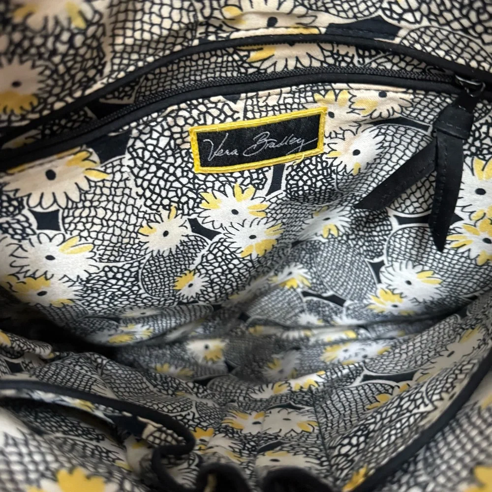 Vera Bradley Black Quilted Women's Crossbody Bag - Picture 5 of 12